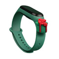 Λουράκι Xiaomi Mi Band 4/ Mi Band 5/ Mi Band 6 Xmas Present Πράσινο (Ασυσκεύαστο)