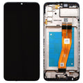 Οθόνη με Touch Screen & Μπροστινή Πρόσοψη Samsung A025F Galaxy A02s Μαύρο (Original)