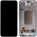 Οθόνη με Touch Screen & Μπροστινή Πρόσοψη Samsung A376 Galaxy A37 5G Λευκό (Original)