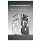 Θήκη PC Devia Apple iPhone Air Magnetic Shock Proof Built-in Touch Crystal Διάφανο