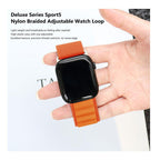 Λουράκι Devia Sport5 Nylon Woven Apple Watch (38/ 40/ 41/ 42mm) Deluxe Πορτοκαλί