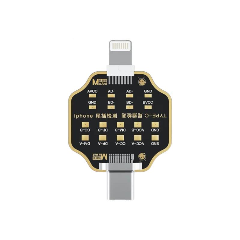 Πλακετάκι Δοκιμής Φόρτισης με USB C και Lightning MaAnt