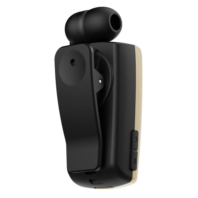 Ακουστικό Bluetooth iPro RH120 Retractable Μαύρο-Χρυσό