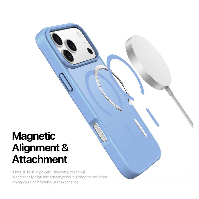 Θήκη TPU & PC Dux Ducis Apple iPhone 17 Pro Magnetic MagSafe (Open Ring Version) Yind Γαλάζιο