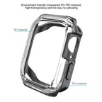 Θήκη TPU & PC Devia Sport Apple Watch 7/ 8/ 9 45mm Shock Proof Σκούρο Μπλε