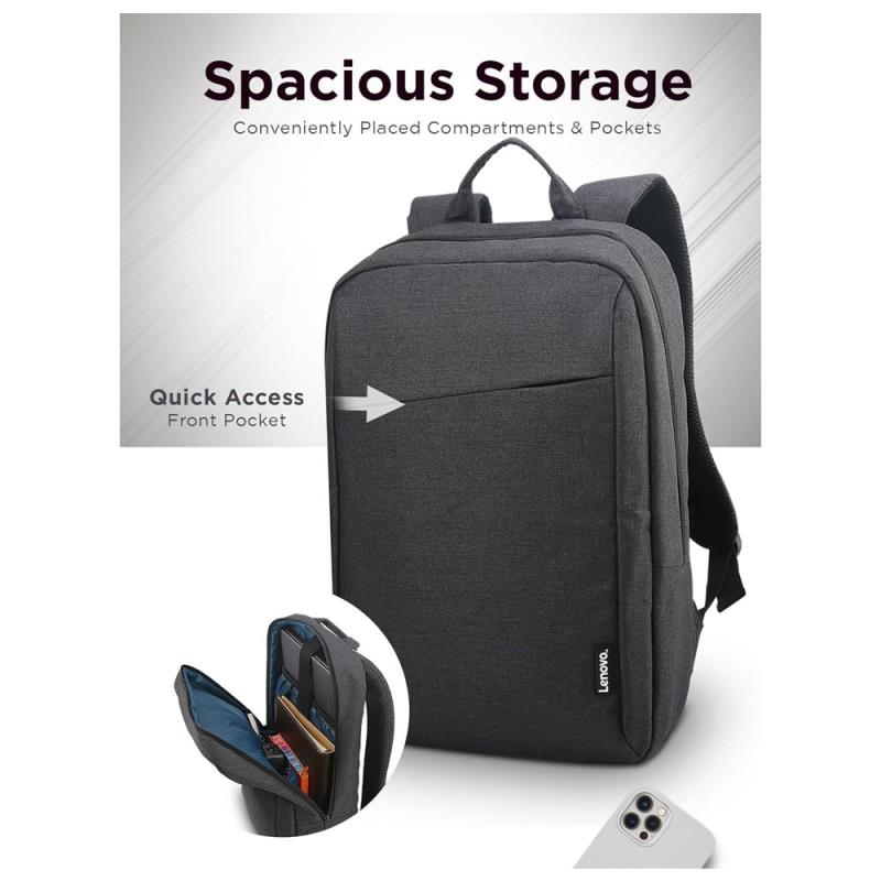 Backpack Casual Lenovo B210 για Laptops έως 15.6" Χακί