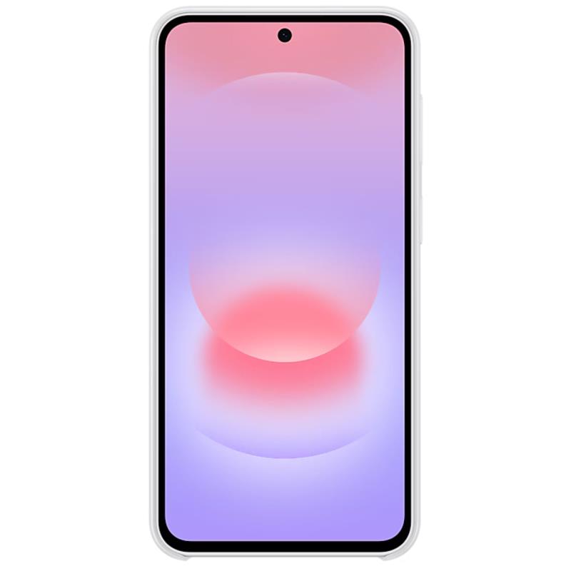 Θήκη Σιλικόνης Samsung EF-OA376TJE A376 Galaxy A37 5G με Card Slot Ανοικτό Γκρι