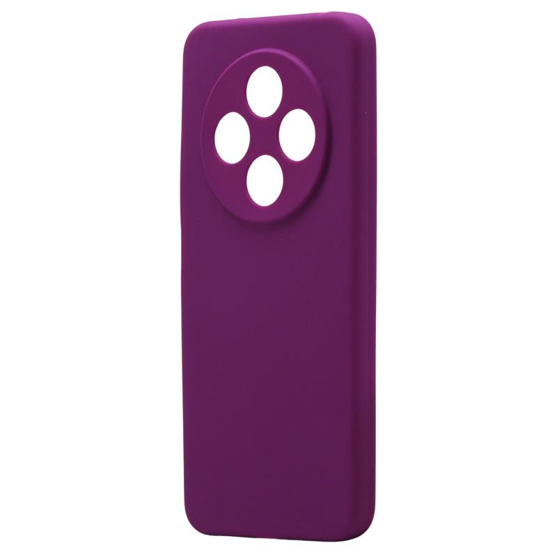 Θήκη Liquid Silicon inos Xiaomi Poco C75/ Redmi 14C Velvet Μωβ