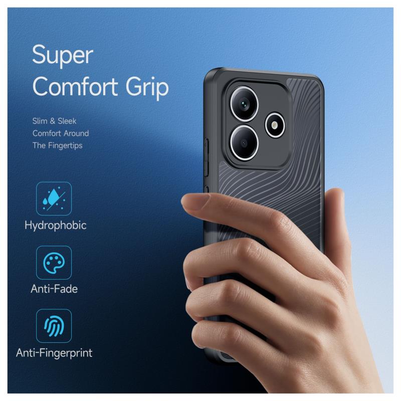 Θήκη TPU & PC Dux Ducis Aimo Xiaomi Redmi Note 14 5G Μαύρο