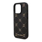 Θήκη PU Karl Lagerfeld Magsafe Apple iPhone 16 Pro Max Leather Karl Head Μαύρο