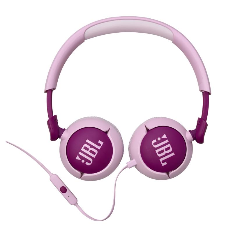Ενσύρματα Ακουστικά Κεφαλής JBL JR320 για Παιδιά Μωβ