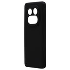 Θήκη Liquid Silicon inos Xiaomi Redmi Note 14 Pro Plus 5G Velvet Μαύρο