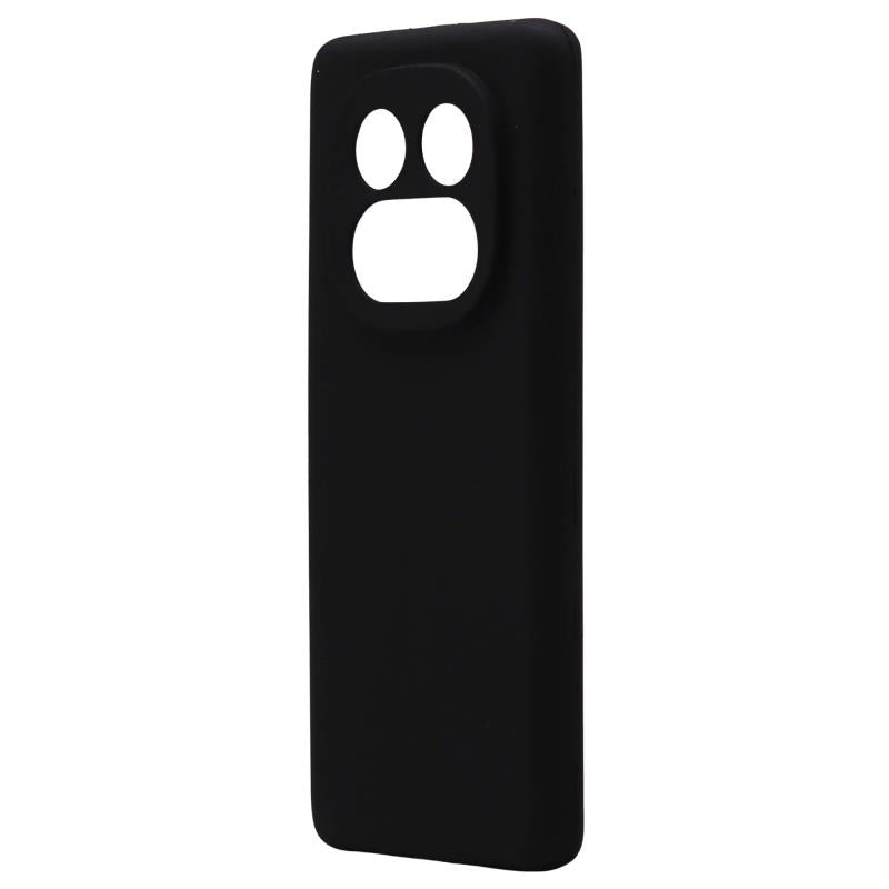 Θήκη Liquid Silicon inos Xiaomi Redmi Note 14 Pro Plus 5G Velvet Μαύρο