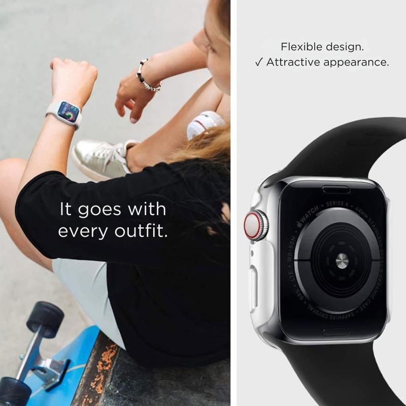 Λουράκι Σιλικόνης για Apple Watch 42/ 44/ 45/ 46/ 49mm Γκρι (Ασυσκεύαστο)