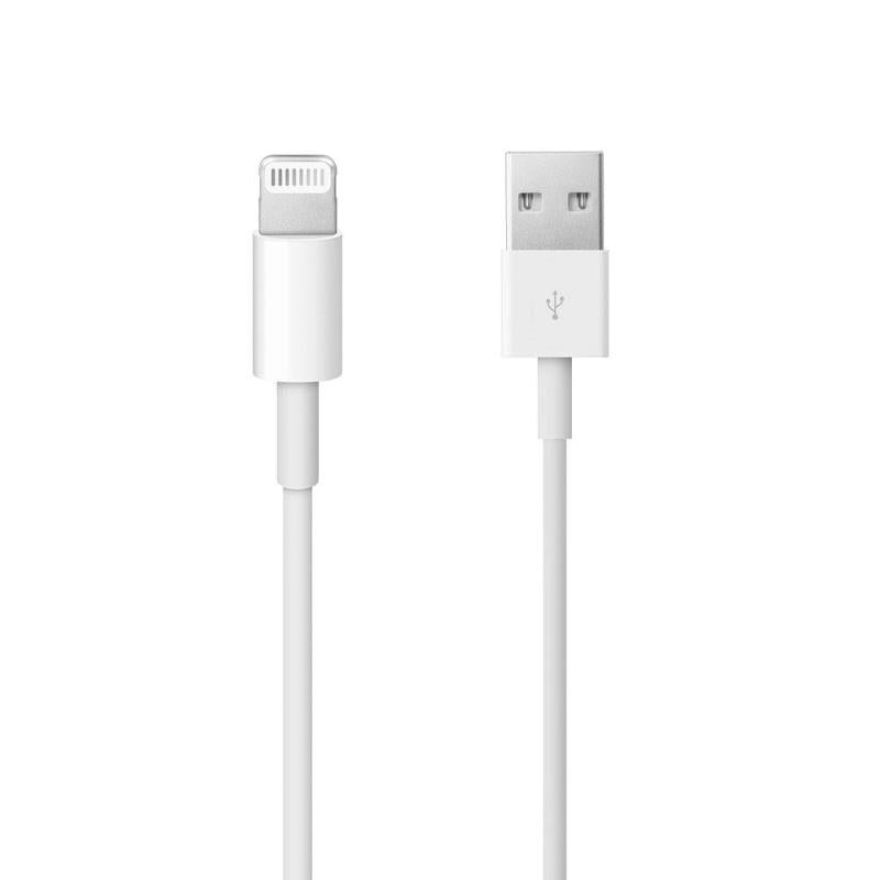 Kαλώδιο Apple MQUE2 USB A σε Lightning 1m Λευκό (Ασυσκευαστό)
