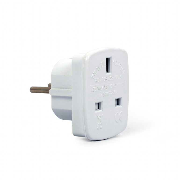 Cablexpert AC Power Adapter UK Socket TO EU Schuko Plug 7,5A