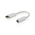 CABLEXPERT USB-C Plug TO Stereo 3.5MM Audio Adapter Cable White