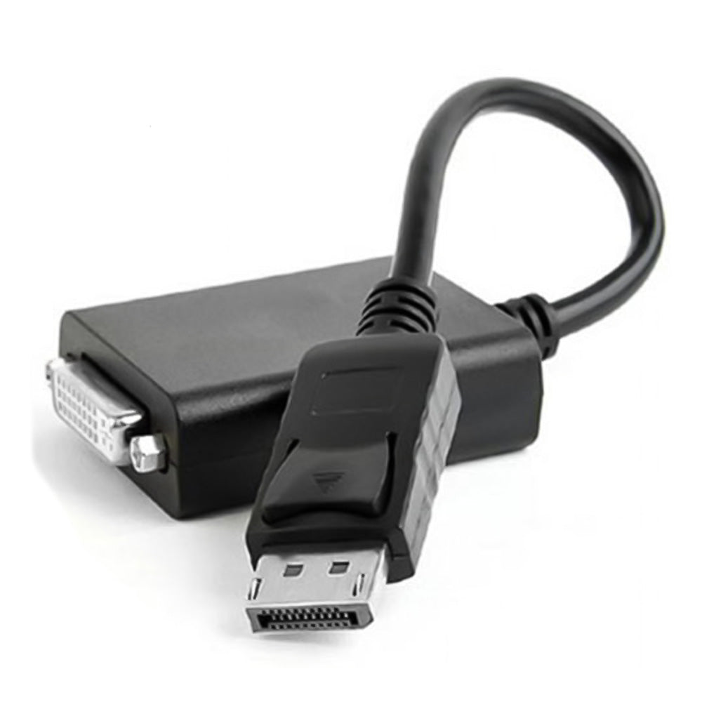 CABLEXPERT DISPLAYPORT V1.2 TO Dual-Link DVI Adapter With Cable Black