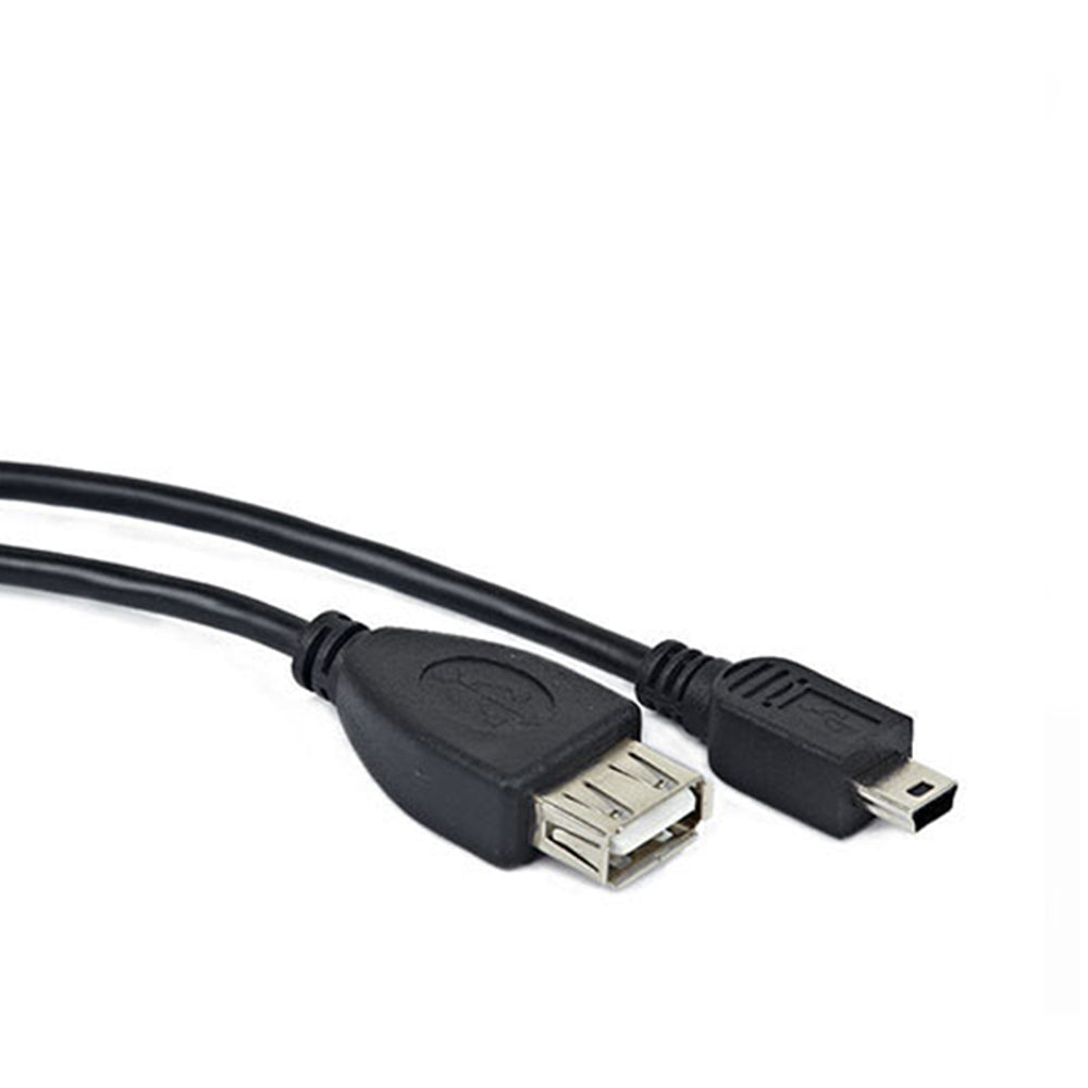 CABLEXPERT USB OTG AF TO Mini-BM Cable 0,15m Retail Pack