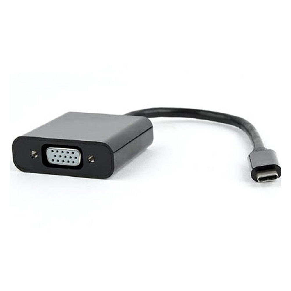 CABLEXPERT USB-C TO VGA Adapter Black