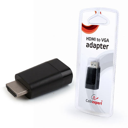 CABLEXPERT HDMI TO VGA Adapter Single Port Retail Pack