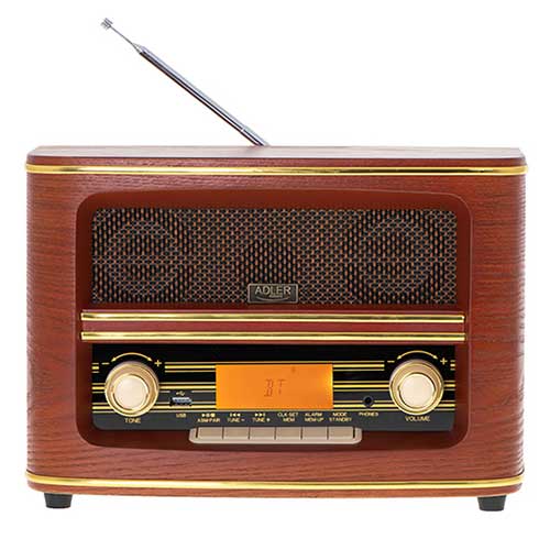 ADLER Retro Radio BT5.0 10W