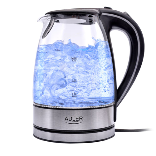 ADLER Glass Kettle 1,7L