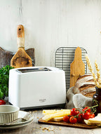 ADLER Toaster 2 Slice 1000W White