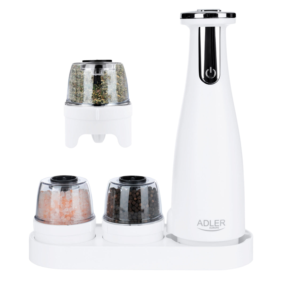 ADLER 3 IN 1 Electric Spice Grinder White
