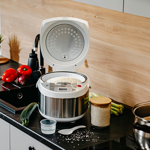 ADLER 6-IN-1 Multi-Cooker 3.25L 700W White/Silver
