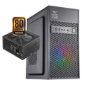 ALCATROZ PC Case With PSU Azzura Millenia ECO Air 1 RGB Black