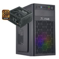 ALCATROZ PC Case With PSU Azzura Millenia ECO Air 2 RGB Black