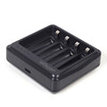ENERGENIE USB Battery Charger For AA/AAA Batteries Black