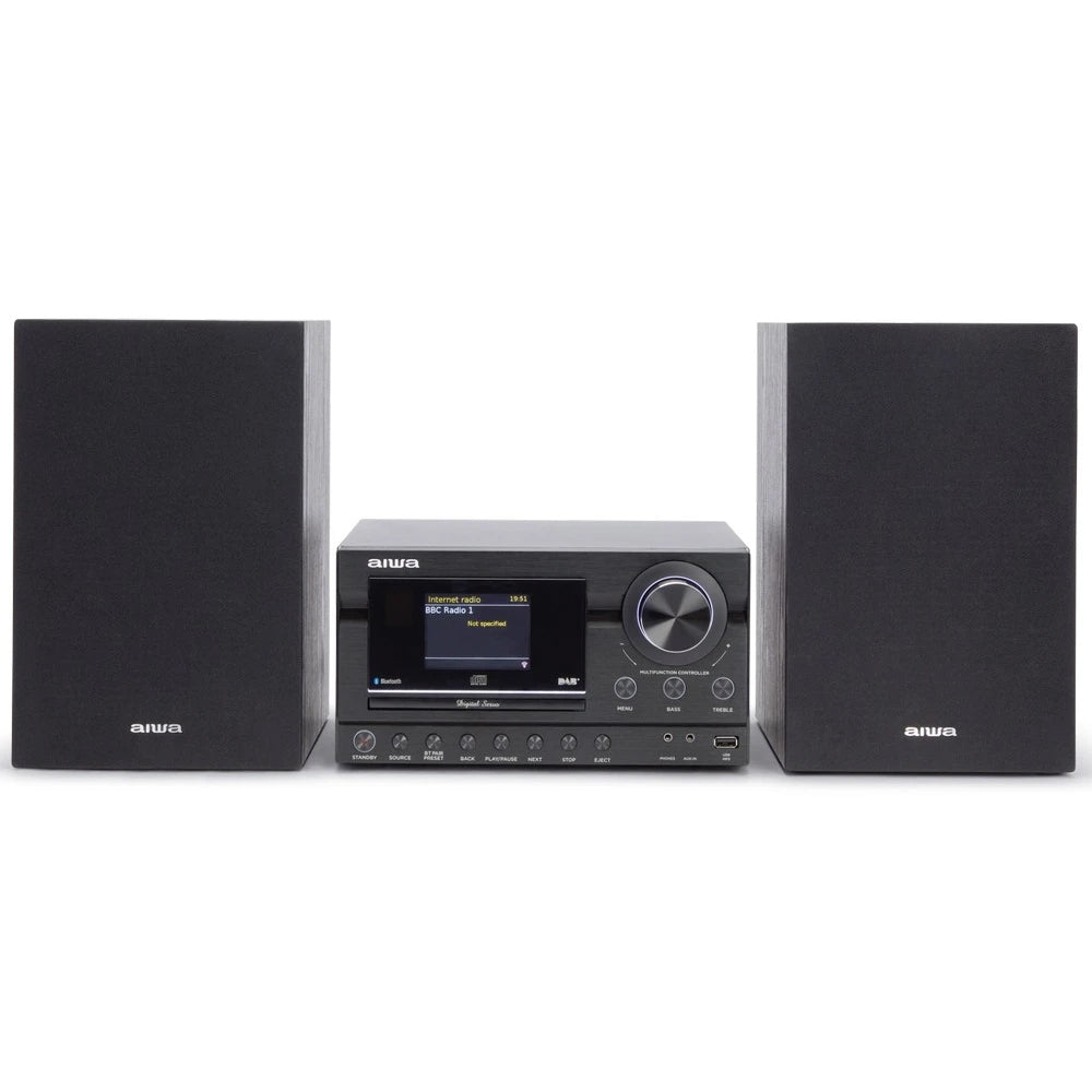 AIWA BT5.2 Hifi System RMS 100W Black