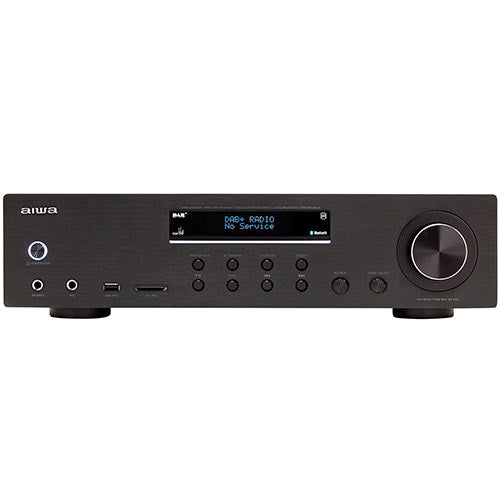 AIWA Stereo Amplifier BT With DAB+/FM RMS 200W Black
