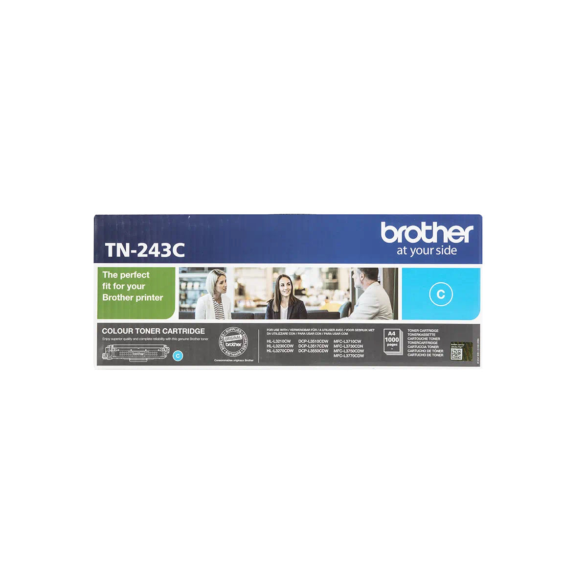 Toner Laser Brother TN-243C Cyan - 1K Pgs
