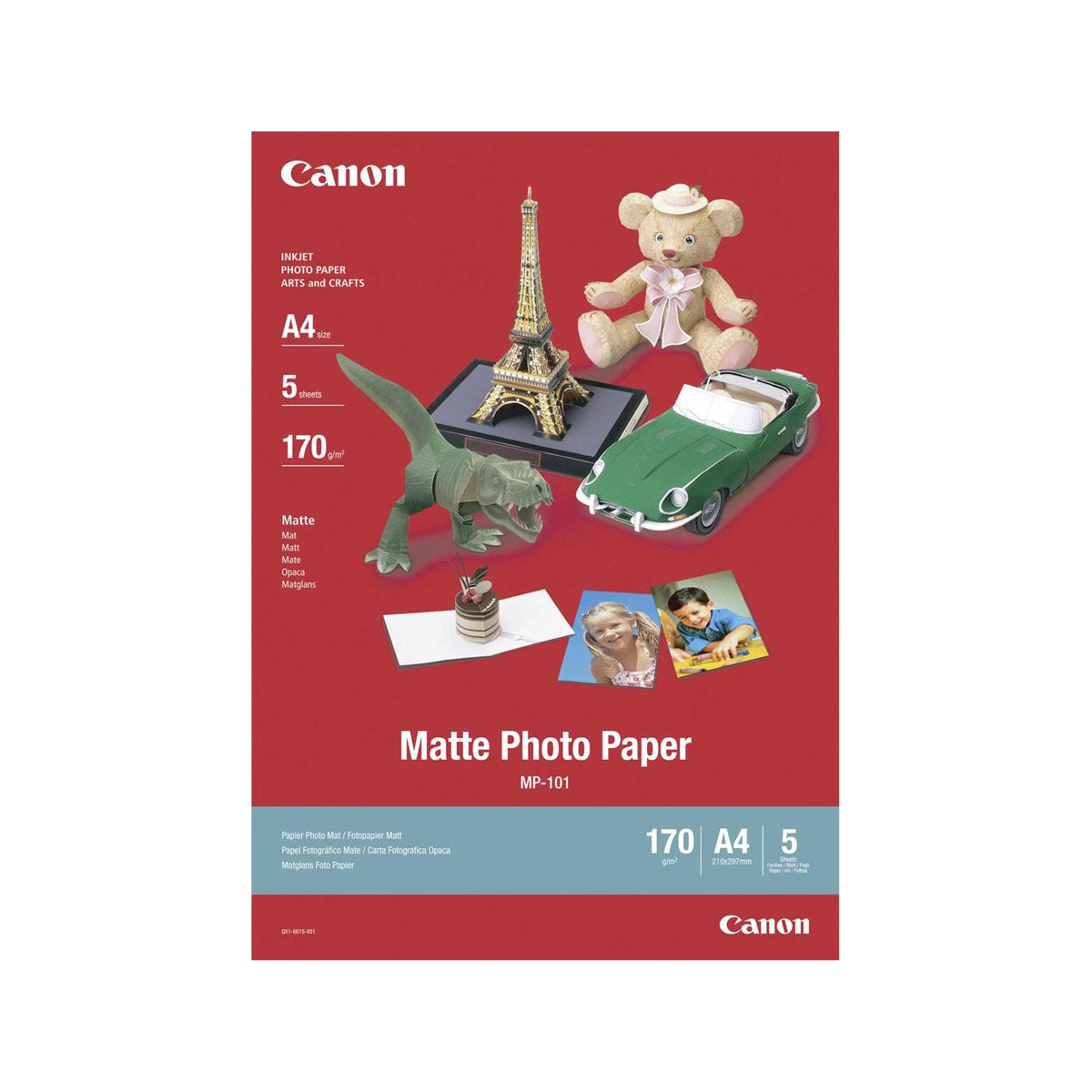 Canon Matte Paper MP-101 A4 5 Sheets