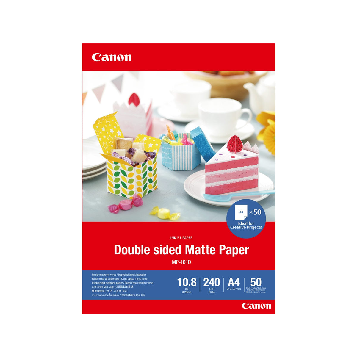 Canon Double Sided Matte A4 MP-101 50 Sheets