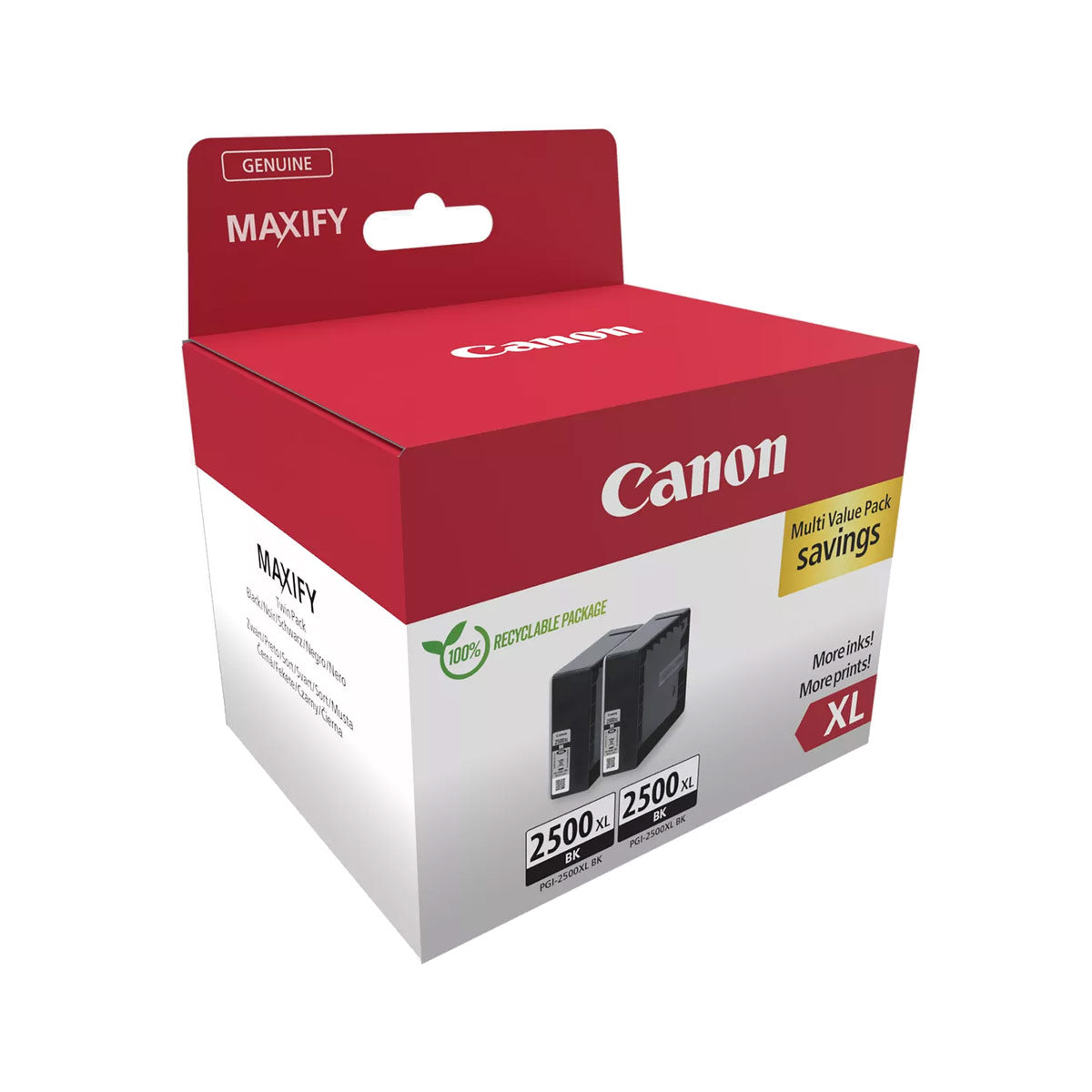 Canon PGI-2500XL Black Twin Pack