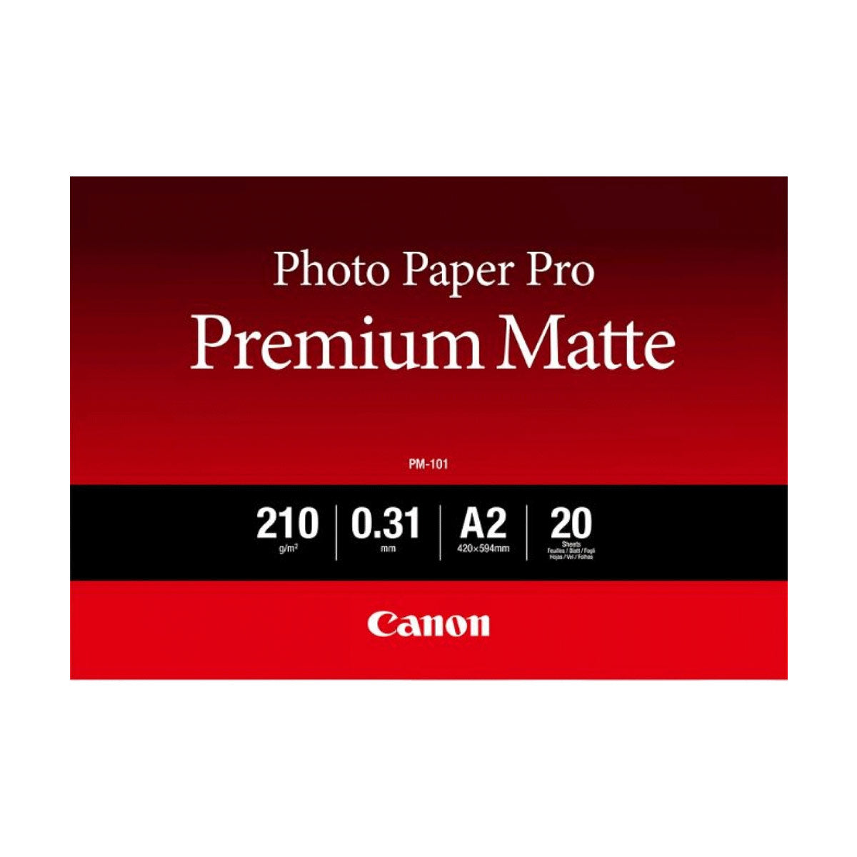 Canon Premium Matte Paper A2 20 Sheets