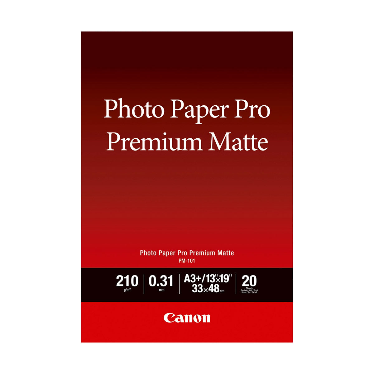 Canon Premium Matte A3+ PM-101 20Sheets