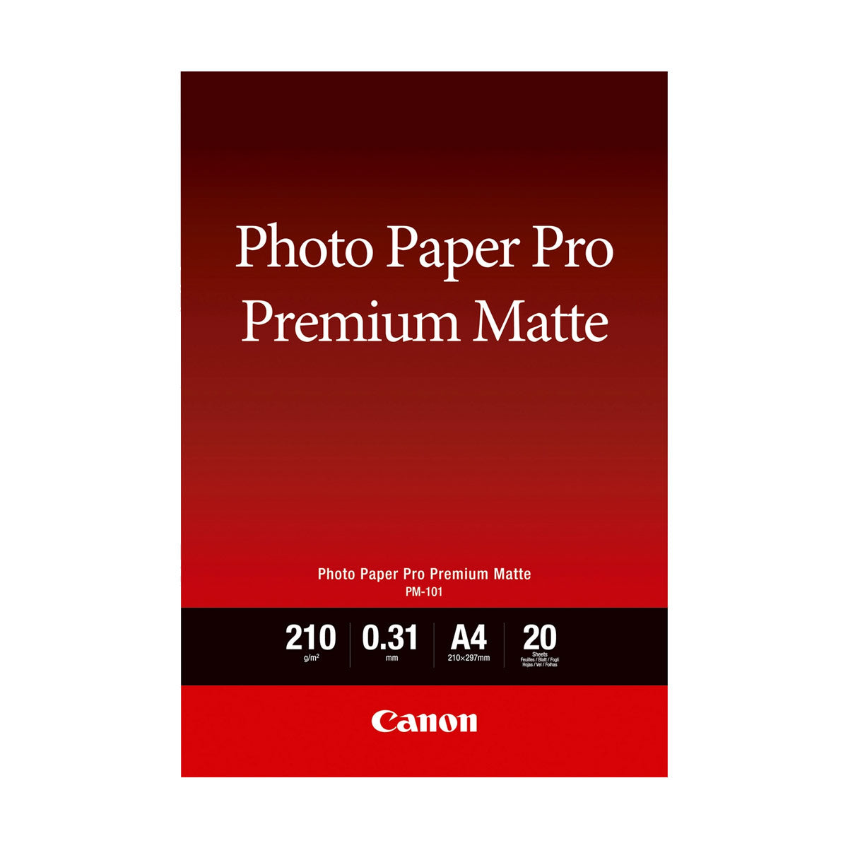 Canon Premium Matte PM-101 A4 20Sheets