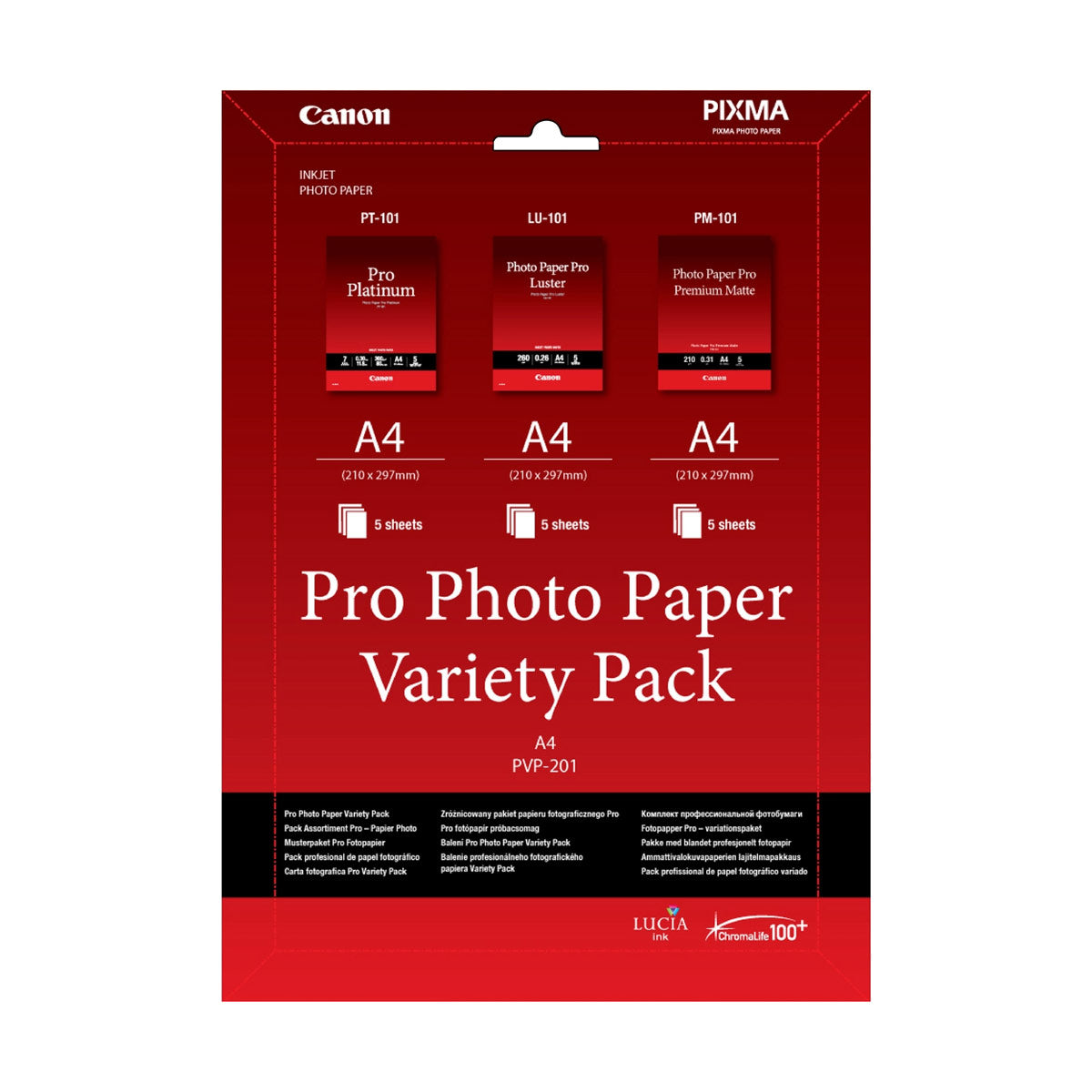 Canon Variety Pack A4 PVP-201