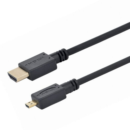 CABLEXPERT HDMI Male TO Micro D-Male Black Cable With Gold-Plated Connectors 4.5M