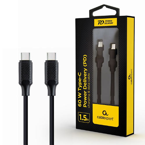 CABLEXPERT USB Type-C TO Type-C 60W 1.5M