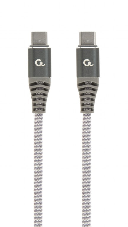 CABLEXPERT 60W Type-C PD Premium Charging & Data Cable 1,5M Spacegrey