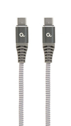 CABLEXPERT 60W Type-C PD Premium Charging & Data Cable 1,5M Spacegrey