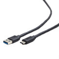 CABLEXPERT USB3.0 AM TO Type-C Cable 0.1M Black