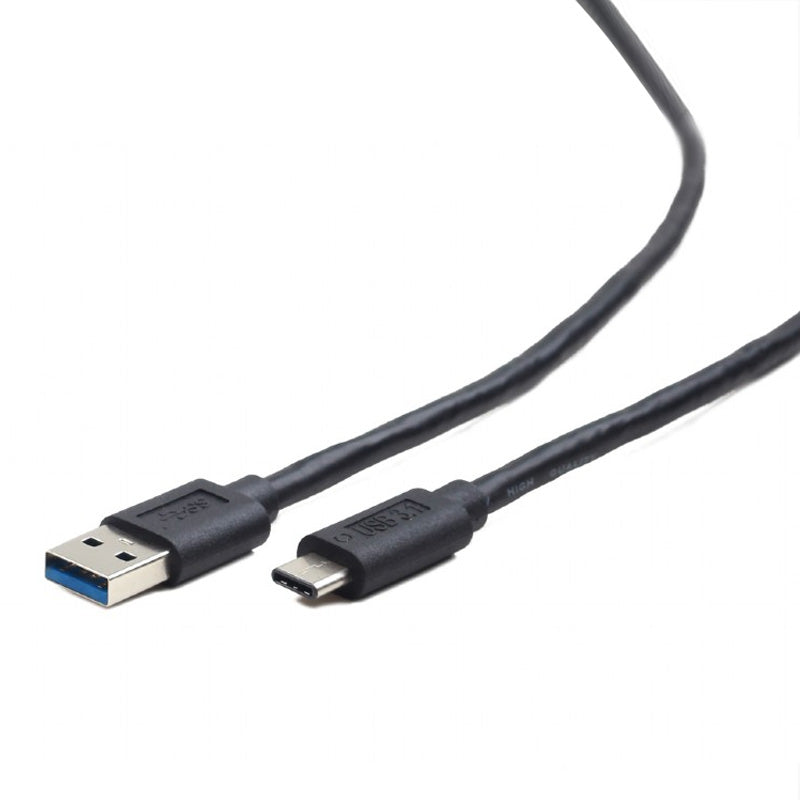 CABLEXPERT USB3.0 AM TO Type-C Cable 0.1M Black