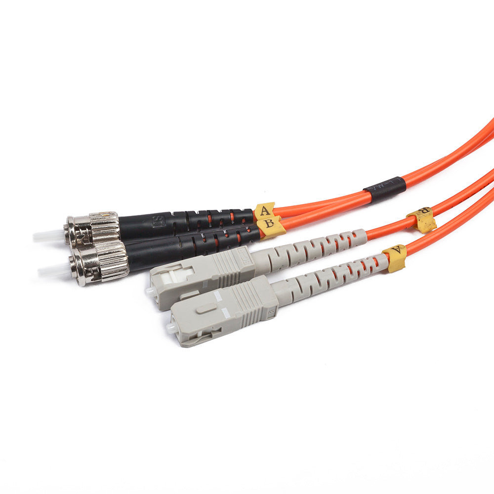 CABLEXPERT Multimode Duplex OM2 50/125 Fiber Optic Cable ST/SC 2M